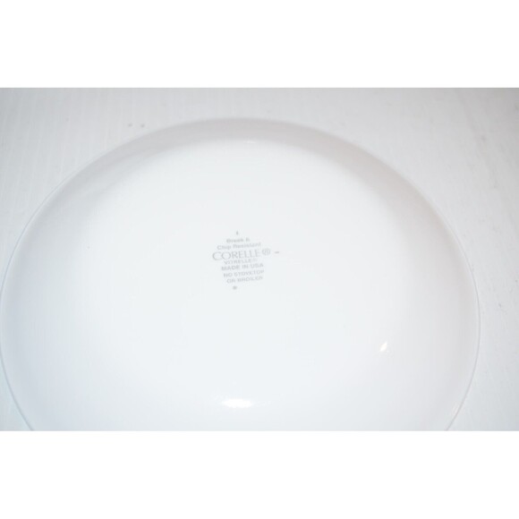 Corelle Vitrelle Classic Cafe Red 6 3/4” Bread & Butter Plate 4pc lot circles - Picture 5 of 6